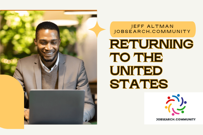 Returning to the United States