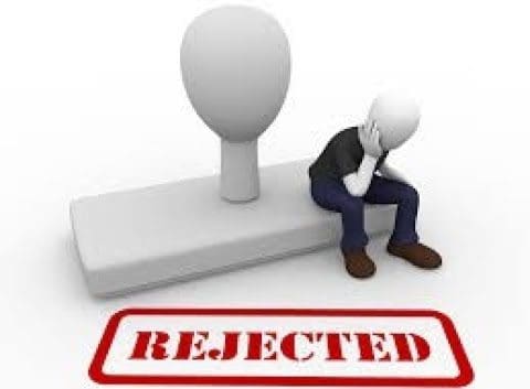 Why you were rejected