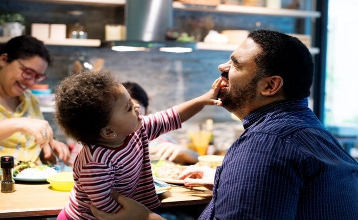 father and child