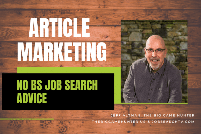 Article marketing