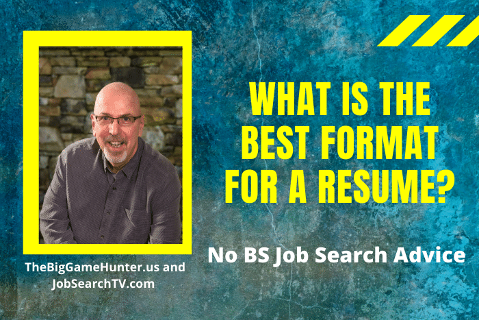 What is the best format for a resume? What is the best format for a resume?