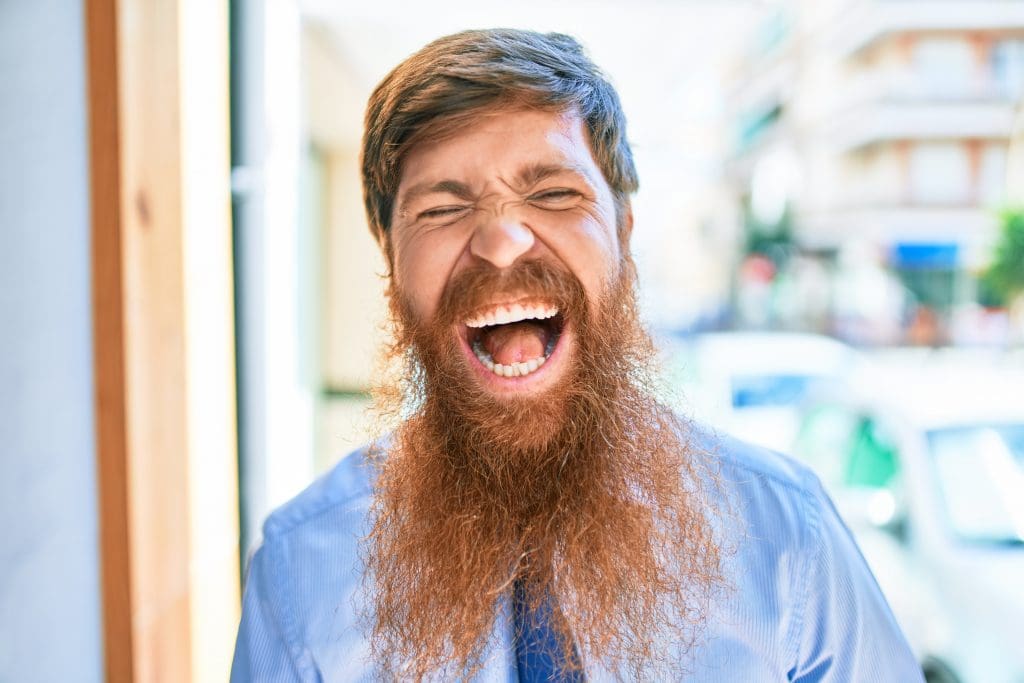 Laughing man