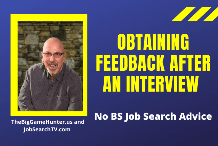 Obtaining Feedback After an Interview