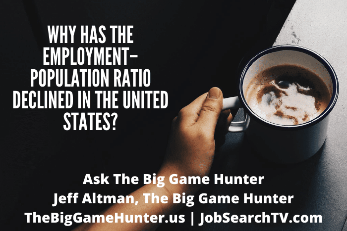 Why has the employment–population ratio declined in the United States?
