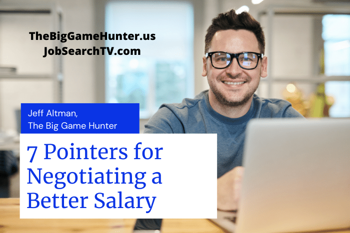 7 Pointers for Negotiating a Better Salary