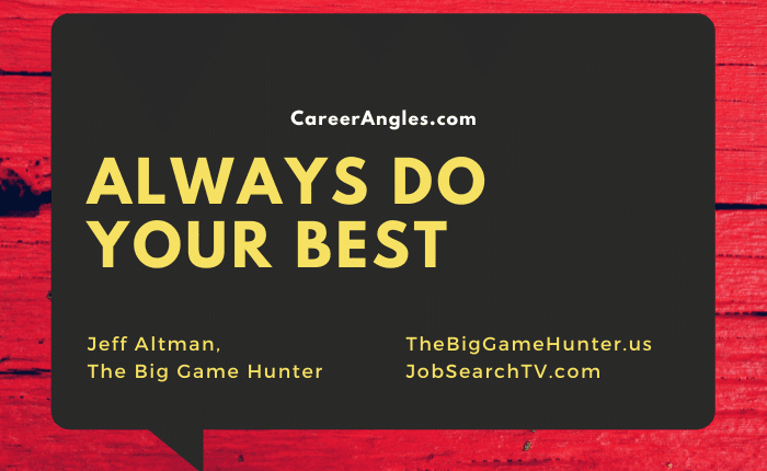 Always Do Your Best