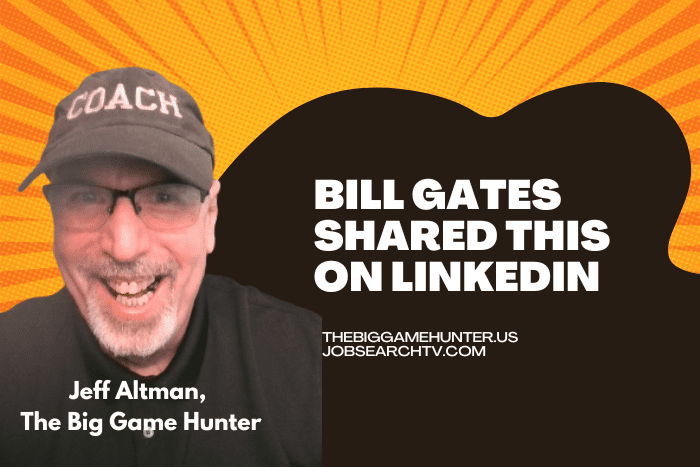 Bill Gates Shared This On LinkedIn