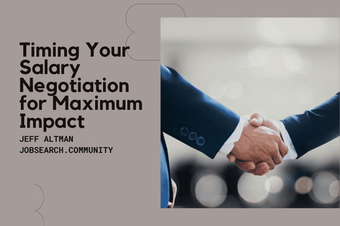 Timing Your Salary Negotiation for Maximum Impact